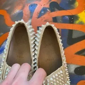 Christian Louboutin | Shoes | Christian Louboutin Cream  display picture 3